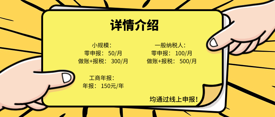 代理记账明细